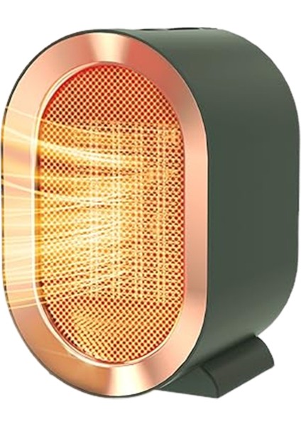 Isıtıcı Masaüstü Küçük Isıtıcı Elektrikli Isıtıcı Öğrenci Yurdu Isıtma Fanı Sıcak Hava Fanı Yeşil Ingiltere Fişi (Yurt Dışından)