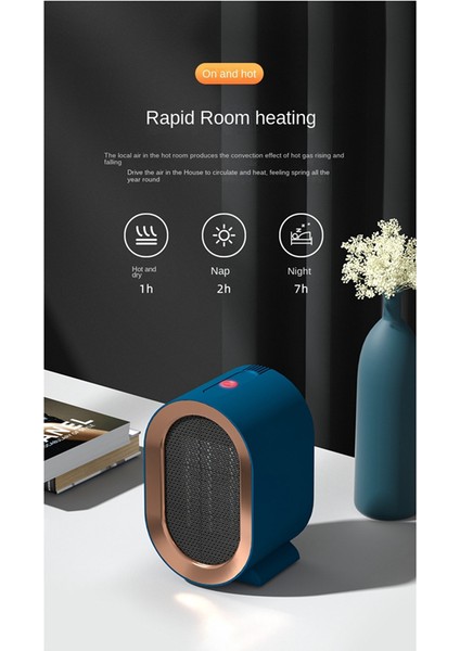 Isıtıcı Masaüstü Küçük Isıtıcı Elektrikli Isıtıcı Öğrenci Yurdu Isıtma Fanı Sıcak Hava Fanı Yeşil Ingiltere Fişi (Yurt Dışından) fiyatları