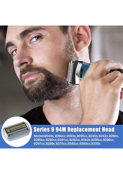 Braun Series 9/9 Pro Erkek Tıraş Makinesi 9040S, 9080CC, 9093S, 9095CC Elektrikli Tıraş Makinesi Için 94M Yedek Başlık Tıraş Başlığı (Yurt Dışından) indirimleri