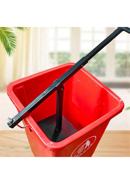 Manuel Çöp Sıkıştırıcı, Paslanmaz Demir, 60-100 L Tekerlekli Çöp Kutularına Uygun, Verimli Atık Sıkıştırma (Yurt Dışından) indirimleri