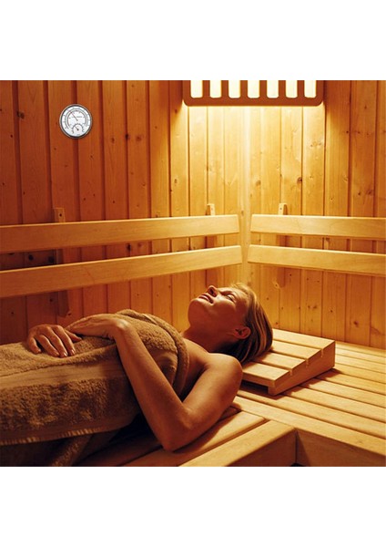 Sauna Aksesuarları Sauna Termometresi Fahrenheit 2'si 1 Arada Metal Sauna Termometresi ve Asma Delikli Higrometre (Yurt Dışından) indirimleri