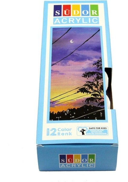 Akrilik Boya Seti 12 Renk x 20 Ml.
