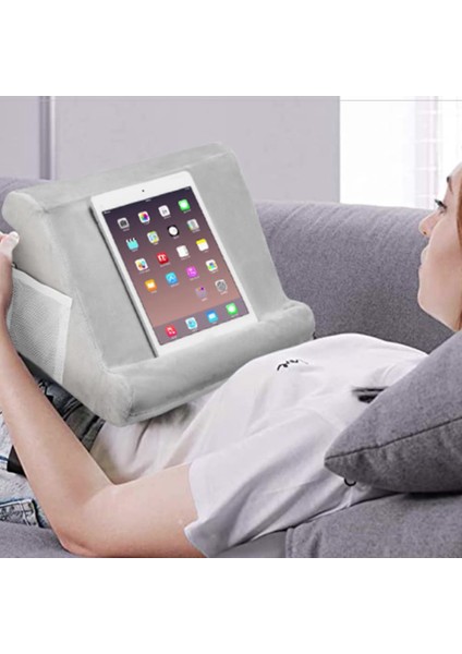 iPad Stand Tutucu Yastık E-Okuyucular Kitaplar ve Dergiler Için Kucak Desteği Için Çok Açılı Yumuşak Tablet Destek Yastığı (Yurt Dışından) fırsatları