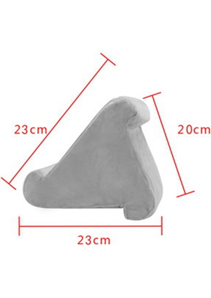 iPad Stand Tutucu Yastık E-Okuyucular Kitaplar ve Dergiler Için Kucak Desteği Için Çok Açılı Yumuşak Tablet Destek Yastığı (Yurt Dışından) indirimleri