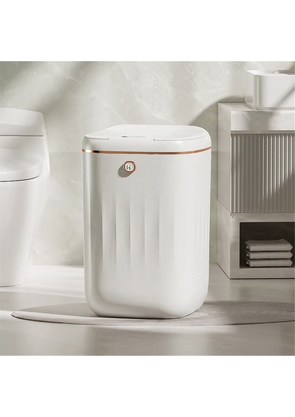 Akıllı Çöp Kutusu Otomatik Sensörlü Çöp Kutusu Kapasiteli Indüksiyonlu Çöp Kutusu Mutfak Banyo Siyah (Yurt Dışından) modelleri