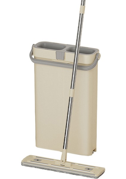 Tembel Paspas Elde Yı Gerektirmeyen Ev Tipi Çizik Giderici Emek Tasarrufu Sağlayan Islak ve Kuru Paspas Kovası Seti, D (Yurt Dışından)