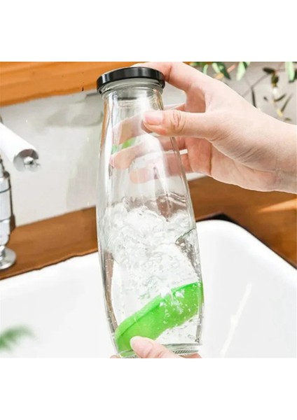 Fasulye Şişe Temizleme Süngeri Mutfak Bardak Temizleme Fırçası Yeniden Kullanılabilir Şişe Temizleme Süngeri Cam Şişe Temizleme Aleti (Yurt Dışından) indirimleri