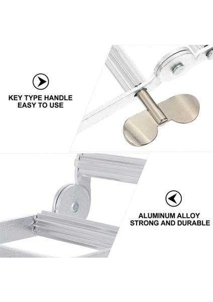 Diş Macunu Sıkacağı, Metal Tüp Silindiri, Döner Diş Macunu Dağıtıcısı, Tüp Sıkacağı, Paslanmaz Çelik Sıkacağı (Yurt Dışından) indirimleri