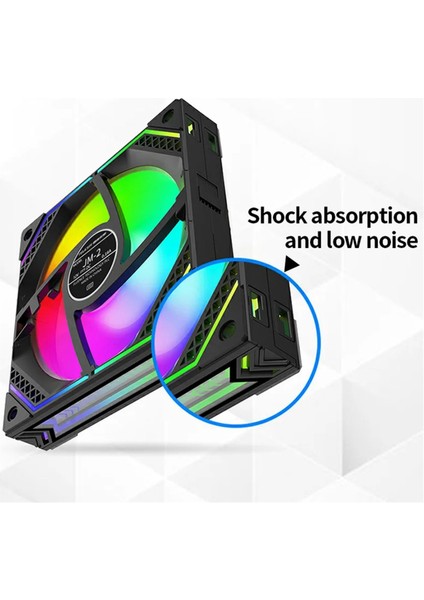 Teucer Jm-2 Kablosuz 3'ü 1 Arada Kasa Fanı 12V Pwm Dairesel Aynalı Argb 120MM Cpu Sıvı Soğutma Vantilatörü Black-Forward (Yurt Dışından) fırsatları