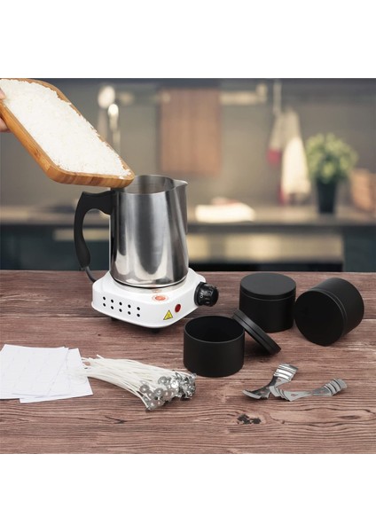 4 Oz Mum Kutuları 24 Adet, Kendin Yap Mum Yapımı Için Kapaklı Boş Mum Kutuları, Mum Yapımı Için Mum Kavanozları Siyah (Yurt Dışından) fırsatları