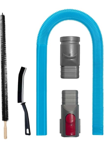 Dyson V15 V12 V11 V10 V8 V7 Gen5 V6 DC58 DC59 Kurutma Makinesi Hortumu ve Temizleme Fırçası Için Kurutma Makinesi Lint Vakum Eklenti Kiti (Yurt Dışından)