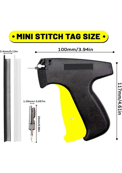 Etiketleme Silahı Seti, Giysiler Için Finestitch Etiket Tabancası, Giysiler Için Ministitch Tabancası, Dikiş, Kapitone, Kıvırma, Quickstitch Etiket Tabancası (Yurt Dışından) modelleri