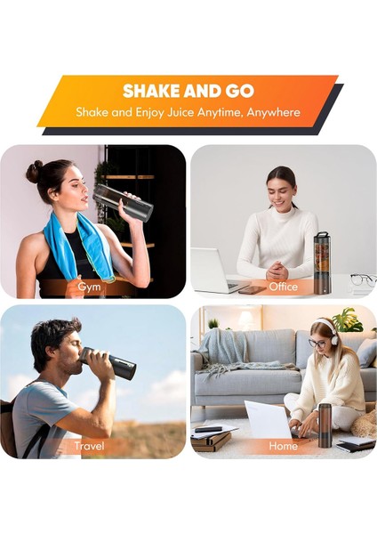 Taşınabilir Blender, 6 Ultra Keskin Bıçaklı, Milkshake ve Smoothie Için Kişisel Boyutlu Blender, 16 Oz USB Şarj Edilebilir Siyah (Yurt Dışından) fiyatları