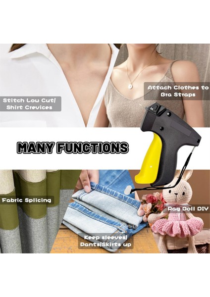 Etiketleme Silahı Seti, Giysiler Için Finestitch Etiket Tabancası, Giysiler Için Ministitch Tabancası, Dikiş, Kapitone, Kıvırma, Quickstitch Etiket Tabancası (Yurt Dışından) indirimleri