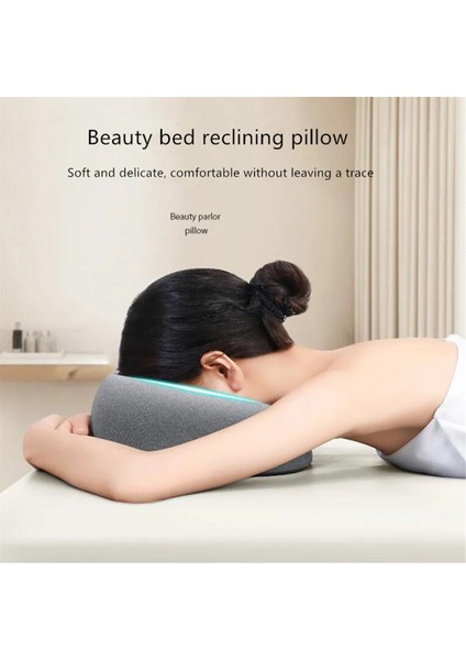 Ergonomi Yatma Yastığı Hafızalı Köpük Baş Desteği Yastığı Vücut Masajı Yüz Desteği Yastığı Güzellik Salonu Için-D (Yurt Dışından) fiyatları