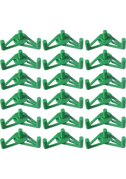 50 Adet Bitki Dalları Bükme Eğitim Klipsleri Bahçe Eğitim Klipsleri 360° Ayarlanabilir Tutucu Stres Eğitim Araçları Için Yeşil (Yurt Dışından)