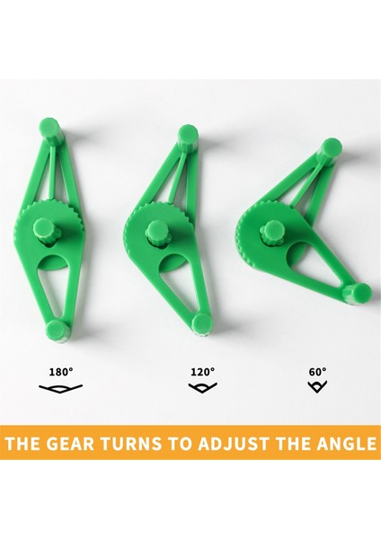 50 Adet Bitki Dalları Bükme Eğitim Klipsleri Bahçe Eğitim Klipsleri 360° Ayarlanabilir Tutucu Stres Eğitim Araçları Için Yeşil (Yurt Dışından) indirimleri