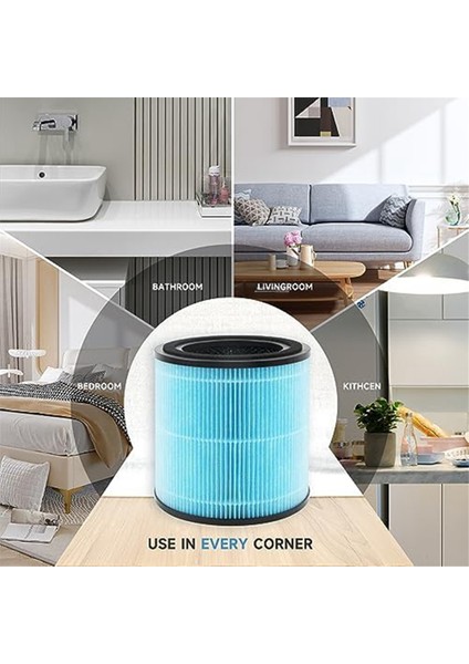 Aırto Için 3 Adet AP0601 Hava Temizleyici Yedek Filtresi, 4 Aşamalı H13 Gerçek Hepa Filtresi, AP0601-RF Filtreleri (Yurt Dışından) fiyatları