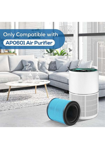 Aırto Için 3 Adet AP0601 Hava Temizleyici Yedek Filtresi, 4 Aşamalı H13 Gerçek Hepa Filtresi, AP0601-RF Filtreleri (Yurt Dışından) indirimleri