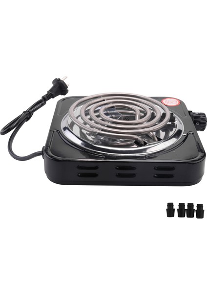 Elektrikli Tek Brülörlü Ocak, Kompakt ve Taşınabilir, Ayarlanabilir Sıcaklıklı Sıcak Plaka, 1500 W, Siyah ve Paslanmaz Çelik Ab Fişi (Yurt Dışından) modelleri