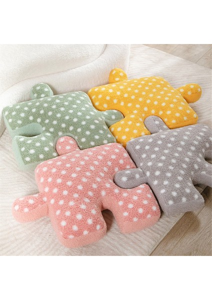 Düzensiz Bulmaca Yastıkları, Puantiyeli Yastıklar, Oyunlarda Kullanılabilen Peluş Yastıklar, Gri Kanepe Yatak Dekorasyonları (Yurt Dışından) modelleri