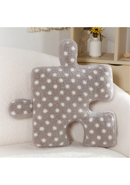 Düzensiz Bulmaca Yastıkları, Puantiyeli Yastıklar, Oyunlarda Kullanılabilen Peluş Yastıklar, Gri Kanepe Yatak Dekorasyonları (Yurt Dışından) fırsatları