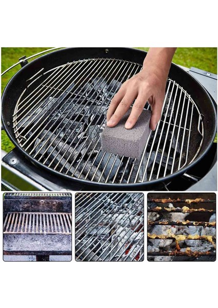 8'li Izgara Izgara Temizleme Tuğlası Blok Tuğla - Sihirli Taş Ponza Izgara Temizleme Aksesuarları Barbekü Izgaraları, Raflar ve Düz Üstlü Pişiriciler Için (Yurt Dışından) fırsatları