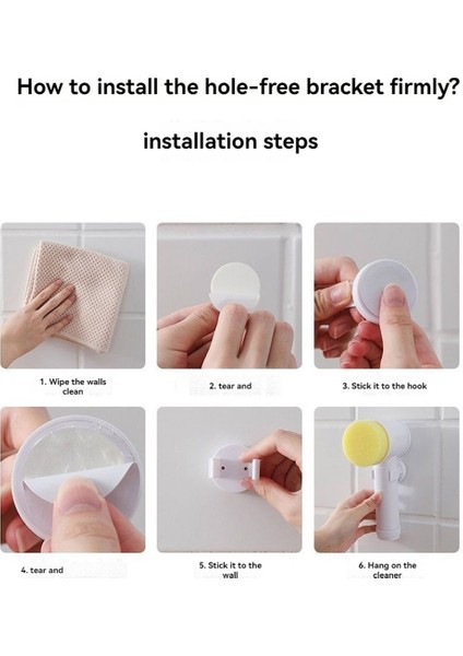 Küvet, Zemin, Fayans, Pencere, Lavabo ve Mutfak Temizliği Için 4'lü Elektrikli Temizleme Fırçası (Yurt Dışından) indirimleri