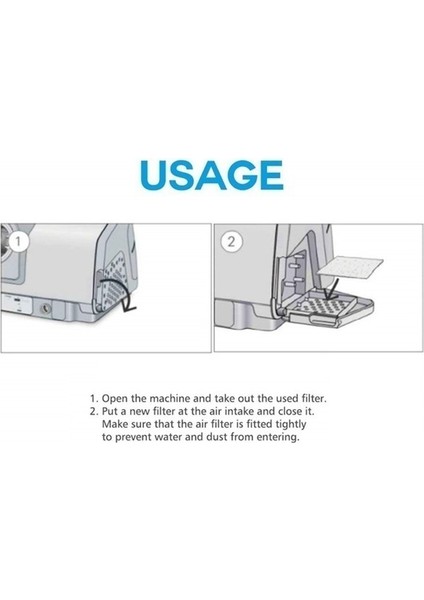 Resmed Airsense Için 100 Adet S9/S10 Cpap Tek Kullanımlık Evrensel Yedek Filtreler (Yurt Dışından) fırsatları