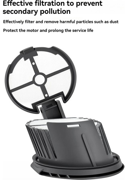 Dreame H20 ULTRA/H20 Pro Süpürme Robotu Aksesuarları Temizleyici Parçaları Değişimi Için 7 Adet Ana Fırça ve Filtre (Yurt Dışından) modelleri