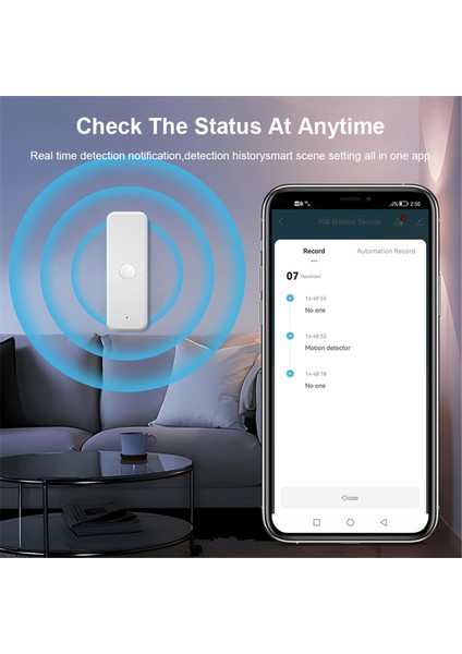 Zigbee Hareket Sensörü Akıllı Hareket Dedektörü Ev Güvenliği Için Kablosuz Hareket Sensörü Uygulaması Uzaktan Izleme (Yurt Dışından) indirimleri