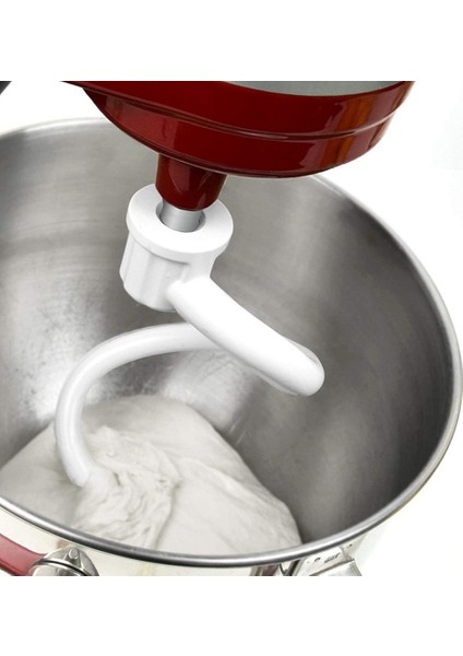 Kitchenaid 6qt Dikey Kaldırma Mikser Kabı Için Spiral Kaplamalı Metal Hamur Kancası KV25G0X KV25G8X KV25H0X KP26M1X KP26M8X (Yurt Dışından) fırsatları