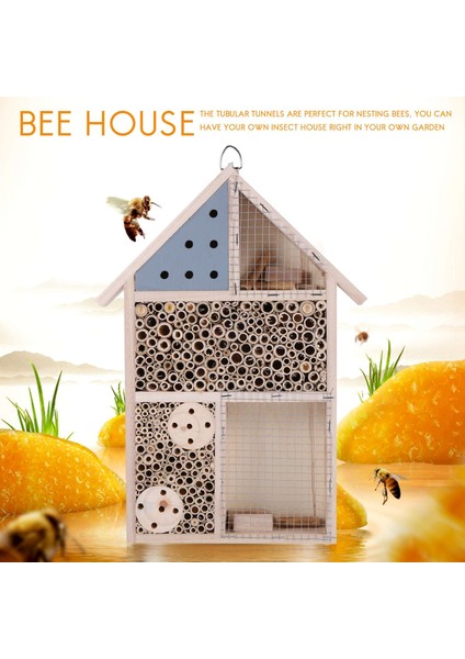 Ahşap Böcek Oteli Arı Evi Ahşap Böcek Odası Otel Barınağı Bahçe Dekorasyonu Uğur Böcekleri Dantel Kanatlı Kelebekler Için Yuva Kutusu (Yurt Dışından) fiyatları