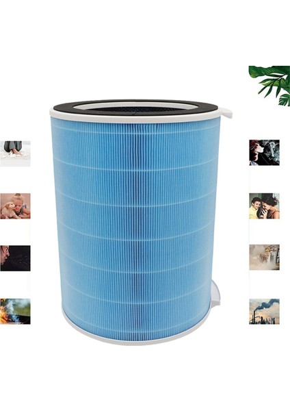 Midea Hava Temizleyici Filtresi KJ600F-LM1/KJ600F-LM1S/KJ650F-LM1 PRO/KJ650G-RX600 PRO/KJ600G-RX600/KJ600G-RX600S Için Değiştirin (Yurt Dışından) modelleri