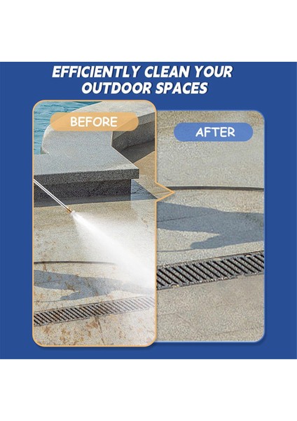 Bahçe Hortumu Için Jet Nozullu Basınçlı Yıkayıcı, 2 Yüksek Basınçlı Nozul ve Hızlı Bağlantı Parçaları Dahil Yüksek Basınçlı Yıkayıcı A (Yurt Dışından) fiyatları