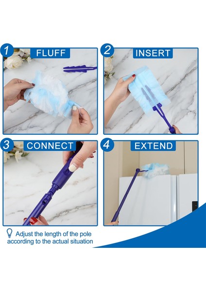 Uzun Saplı 30 Adet Toz Bezi Yedeği, Swiffer Toz Bezi ile Uyumlu Tek Kullanımlık Toz Bezi Yedeği (Yurt Dışından) indirimleri