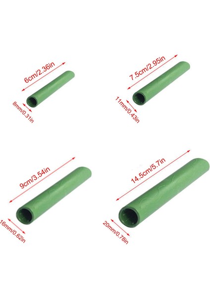 20 Adet 20 mm Bahçe Kazığı Düz Konnektörler Plastik Bahçe Kazığı Bağlantı Borusu Ağır Hizmet Tipi Bitki Destek Kazığı (Yurt Dışından) indirimleri