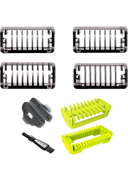 Philips Norelco One Blade QP2520 QP2530 QP2630 QP2620 QP2510 Kılavuz Tarak 1/2/3/5mm Sakal Düzeltici Koruyucularının Yedek Parçası (Yurt Dışından)