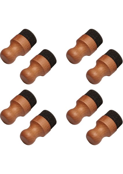 Kesme Tahtası Yağı ve Balmumu Aplikatörü, Ahşap Kesme Tahtaları, Kasap Blokları, Çatal Bıçak Takımları Için Yuvarlak Ahşap Aplikatörü, 8 Adet (Yurt Dışından) modelleri