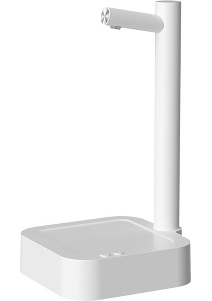 Seviyeli Kantitatif Pompalama Su Seviyesi Akıllı Masaüstü Su Pompası, Taşınabilir Tip-C Şarj, Beyaz (Yurt Dışından)