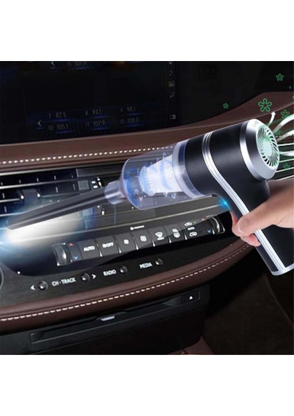 Araba Elektrikli Süpürgesi Aydınlatma 9000PA Şeffaf Kaplı El Elektrikli Süpürgesi Şarj Edilebilir Detaylandırma Elektrikli Süpürgesi Beyaz (Yurt Dışından) modelleri