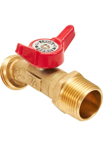 Açık Hava Bahçe Hortumu Musluğu Küresel Vana Hortum Musluğu Kapatma Vanası 3/4 Inç Erkek Npt x 3/4 Inç Erkek Ght Dişli Musluk (Yurt Dışından) modelleri