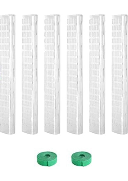Monstera Bitkileri Için 6 Adet Plastik Yosun Direği, Tırmanıcı Bitkiler Için Bitki Direkleri, Iç Mekan Bitkileri Için Bitki Desteği (Yurt Dışından)