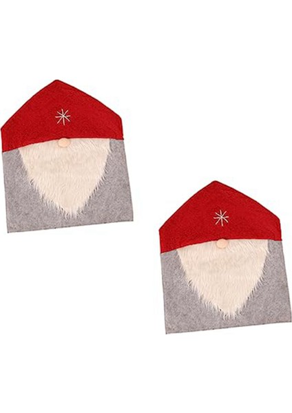 Adet Sandalye Kılıfları Noel Dekoru Kanatlı Koltuk Kılıfları Noel Partisi Süslemeleri Kardan Adam Sandalye Kılıfları B (Yurt Dışından) fiyatları