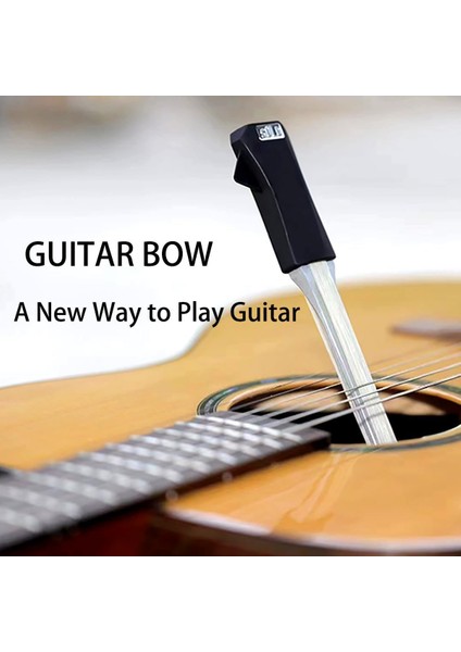 Solo Gitar Yay Taşınabilir Çift Taraflı Tasarım Yaratıcı Çok Amaçlı Gitar Seçim Bas Banjo Viain Müzik Enstrümanı (Yurt Dışından) modelleri