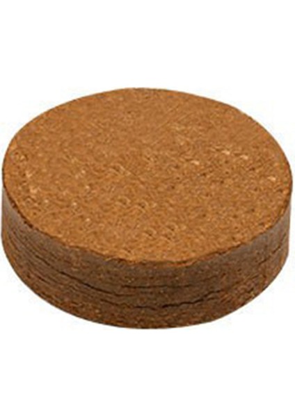 Bitkiler ve Bahçe Bitkileri Için Düşük Ec ve Ph Dengesine Sahip 4,5x1,5 cm Premium Kalite Hindistan Cevizi Lifi Sıkıştırılmış %100 Organik Hindistan Cevizi Lifi Karoları (Yurt Dışından)