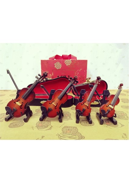 9cm Mini Müzik Aletleri, Keman Modeli Süsleri, Ev Aksesuarları, Doğum Günü Zanaat Hediyeleri (Yurt Dışından) fiyatları