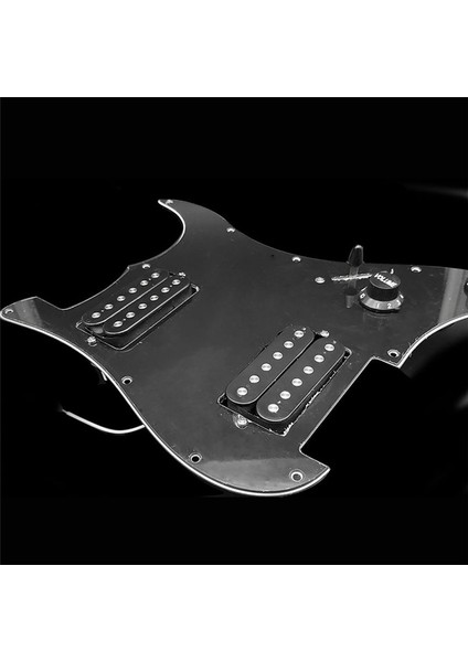 St Sq Elektro Gitar Yüklü Önceden Hazırlanmış Çizik Plakası Pickguard Elektro Gitar Pickguard Pikap Montajı Siyah (Yurt Dışından) fiyatları