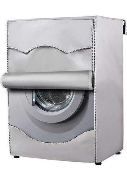 Ön Yüklemeli Çamaşır Kurutma Makinesi Kılıfları Çamaşır Makinesi Kılıfı Toz Geçirmez Ev Depolama Kılıfı Su Geçirmez Kılıf Güneş Kremi, M (Yurt Dışından)