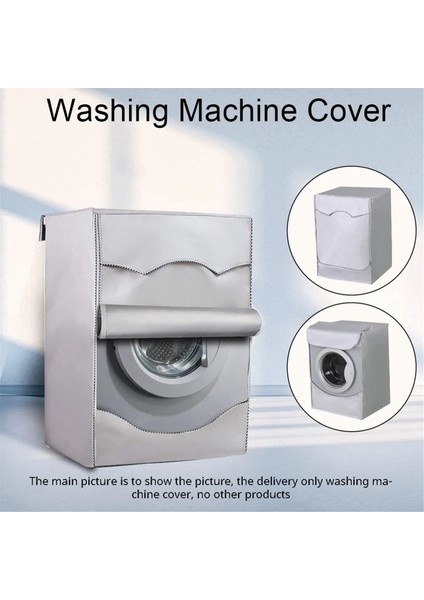 Ön Yüklemeli Çamaşır Kurutma Makinesi Kılıfları Çamaşır Makinesi Kılıfı Toz Geçirmez Ev Depolama Kılıfı Su Geçirmez Kılıf Güneş Kremi, M (Yurt Dışından) fırsatları